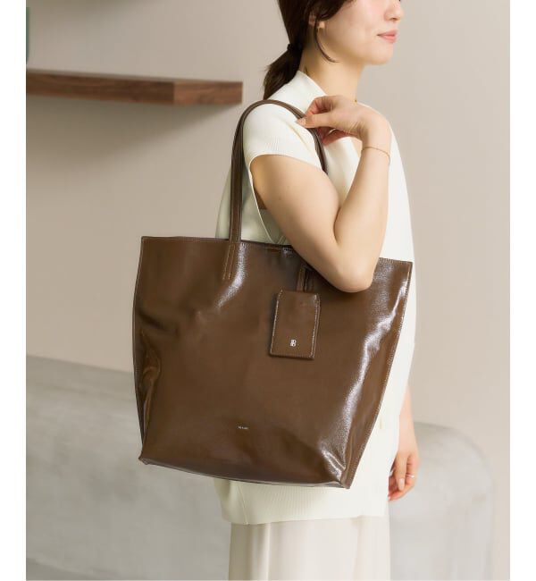  「BEAURE/ビュレ レザーエナメルトート」|トートバッグ|