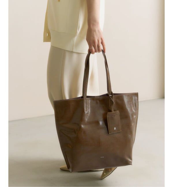  「BEAURE/ビュレ レザーエナメルトート」|トートバッグ|