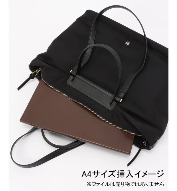  「Story./ストーリー  W HANDLE TOTE」|トートバッグ|