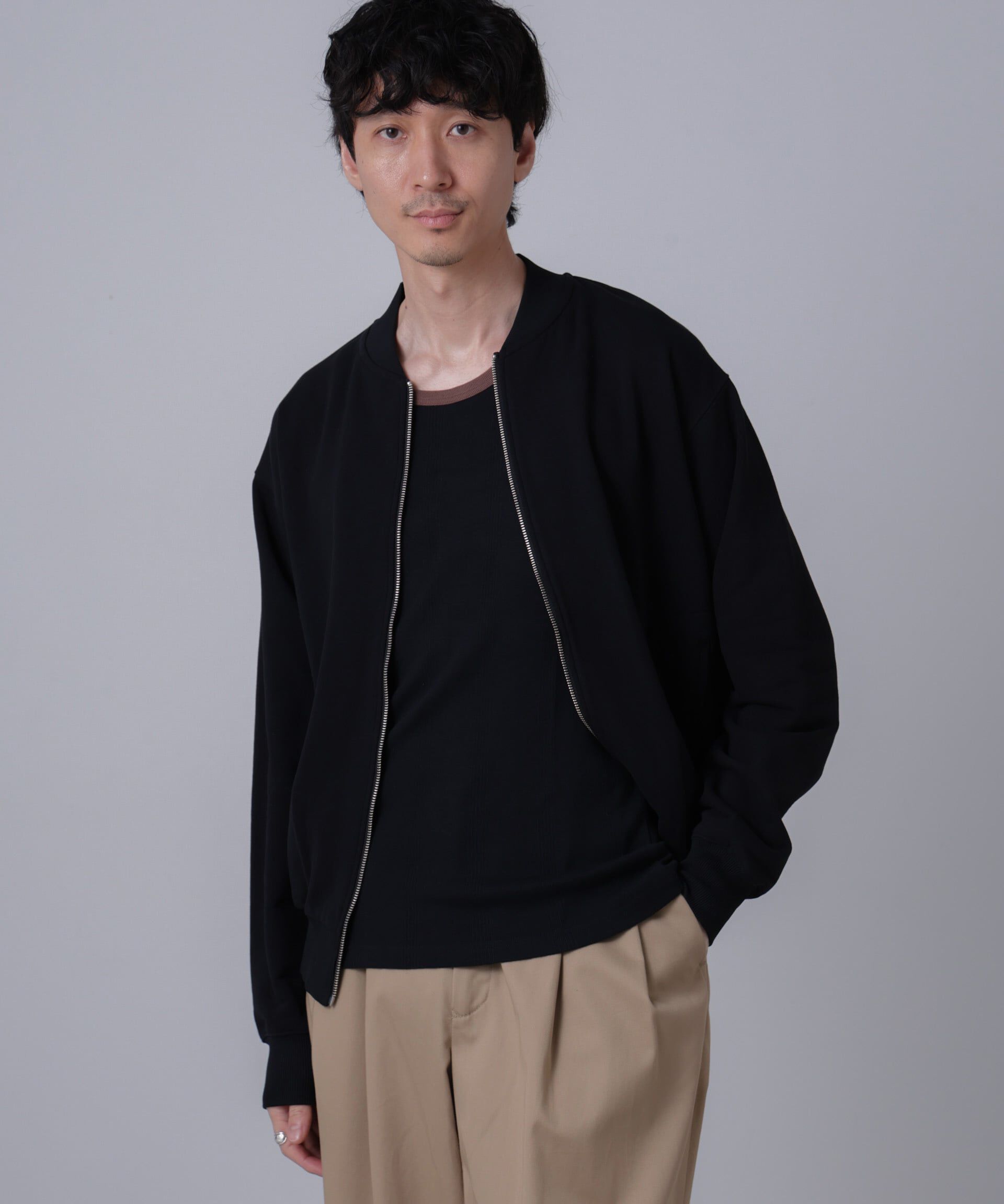 nano･universe「「NJ/CLUB」PARKSTOCK MILLER別注 パネルリブタンクトップ」|Tシャツ・カットソー|