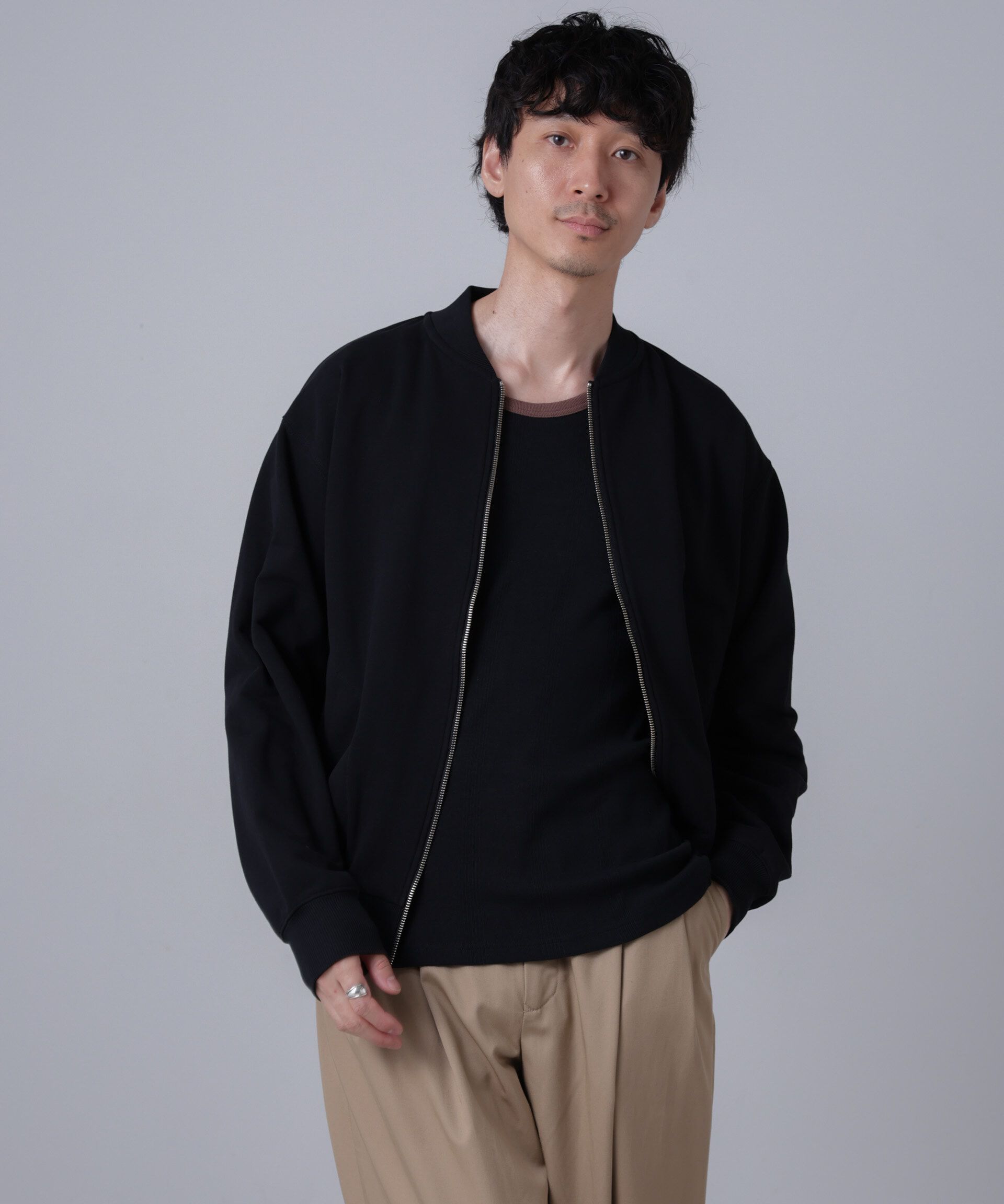 nano･universe「「NJ/CLUB」PARKSTOCK MILLER別注 パネルリブタンクトップ」|Tシャツ・カットソー|