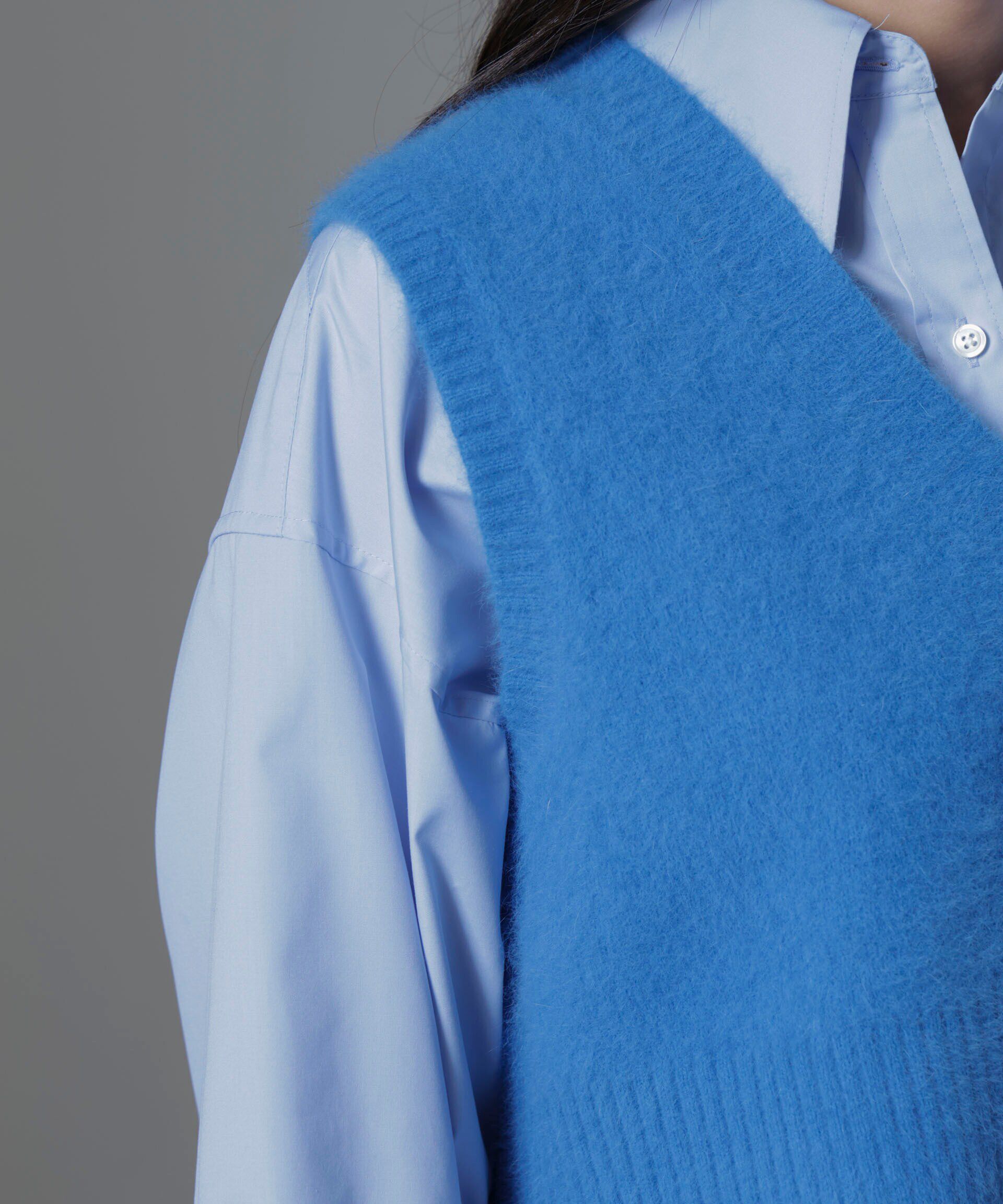 nano･universe「フォックスカシミヤニットベスト」|ニット・セーター|