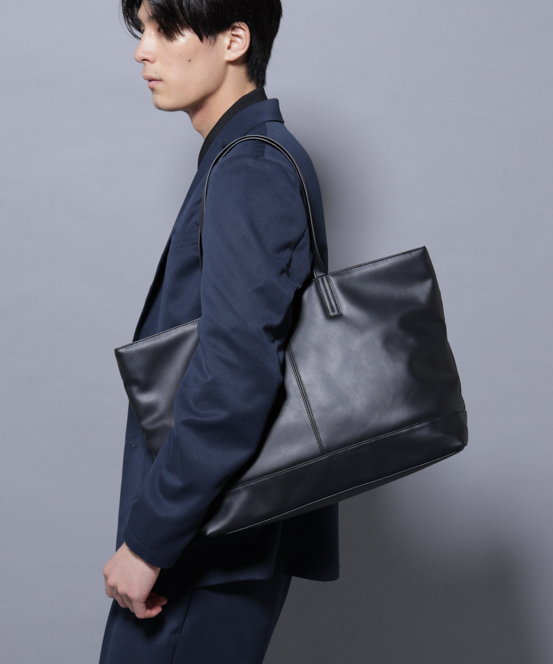 nano･universe「WEB限定/シンセティックレザートートバック」|ショルダー・メッセンジャー|