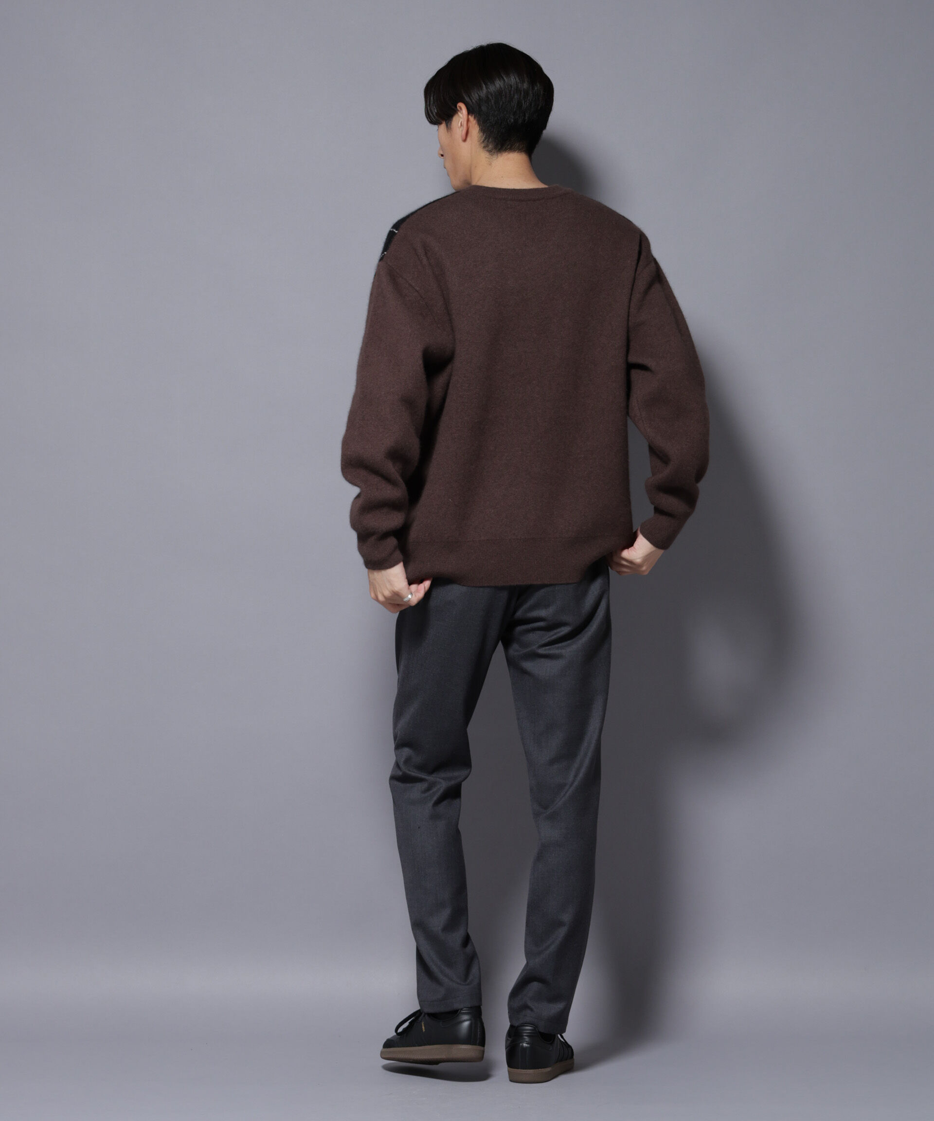 nano･universe「「N TROUSERS PREMIUM」RENU(R)ウール混洗えるサキソニーパンツ(セットアップ可)」|スーツ|