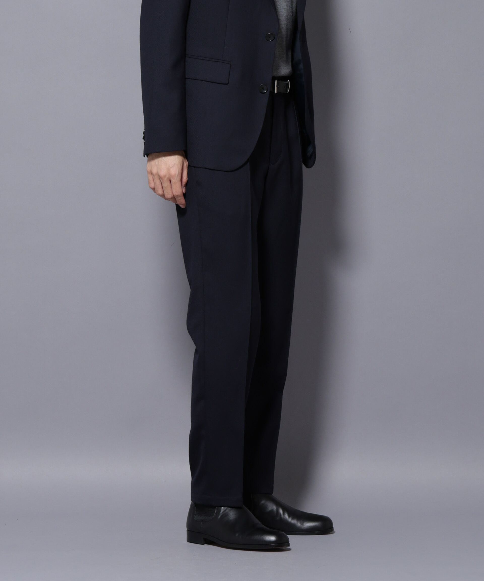 nano･universe「「N TROUSERS PREMIUM」RENU(R)ウール混洗えるサキソニーパンツ(セットアップ可)」|スーツ|