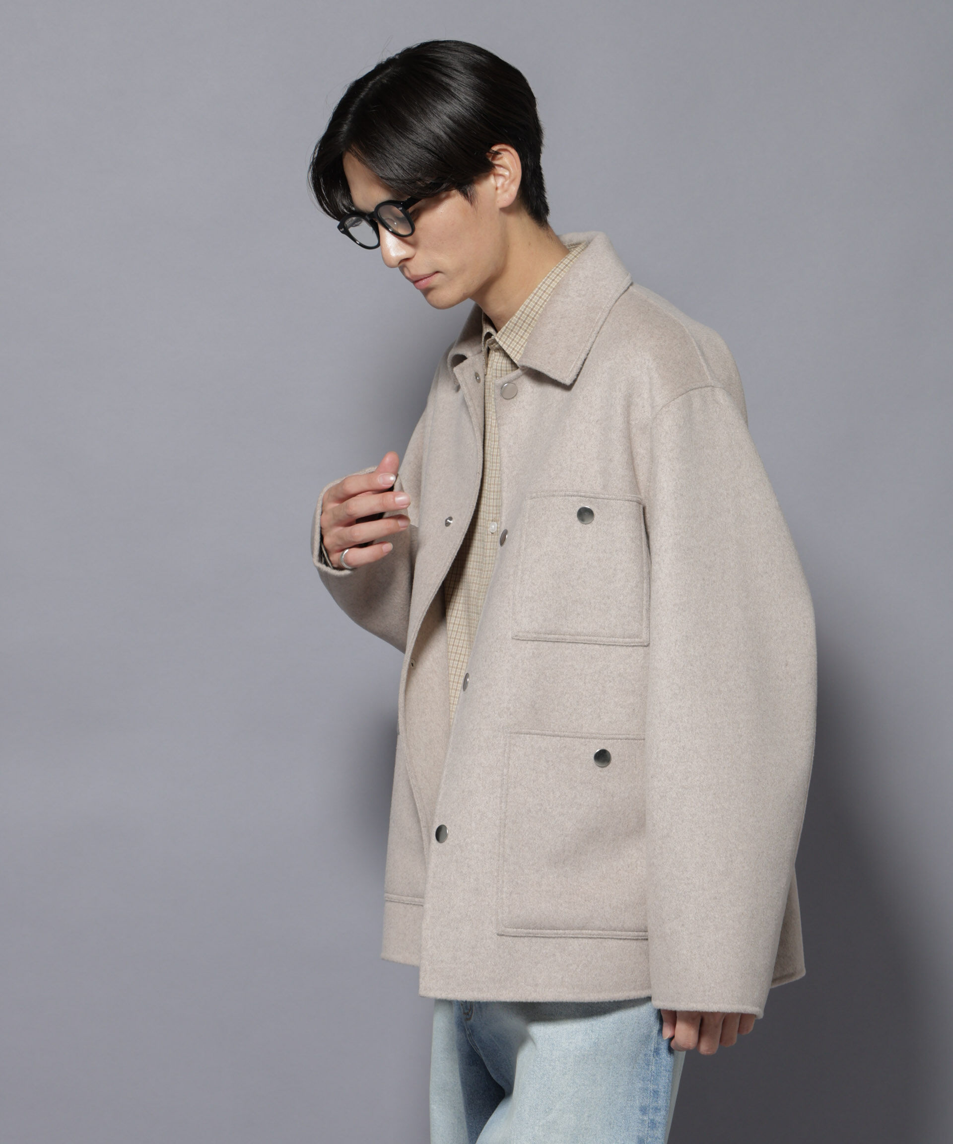 nano･universe「ウールリバーカバーオール」|その他|