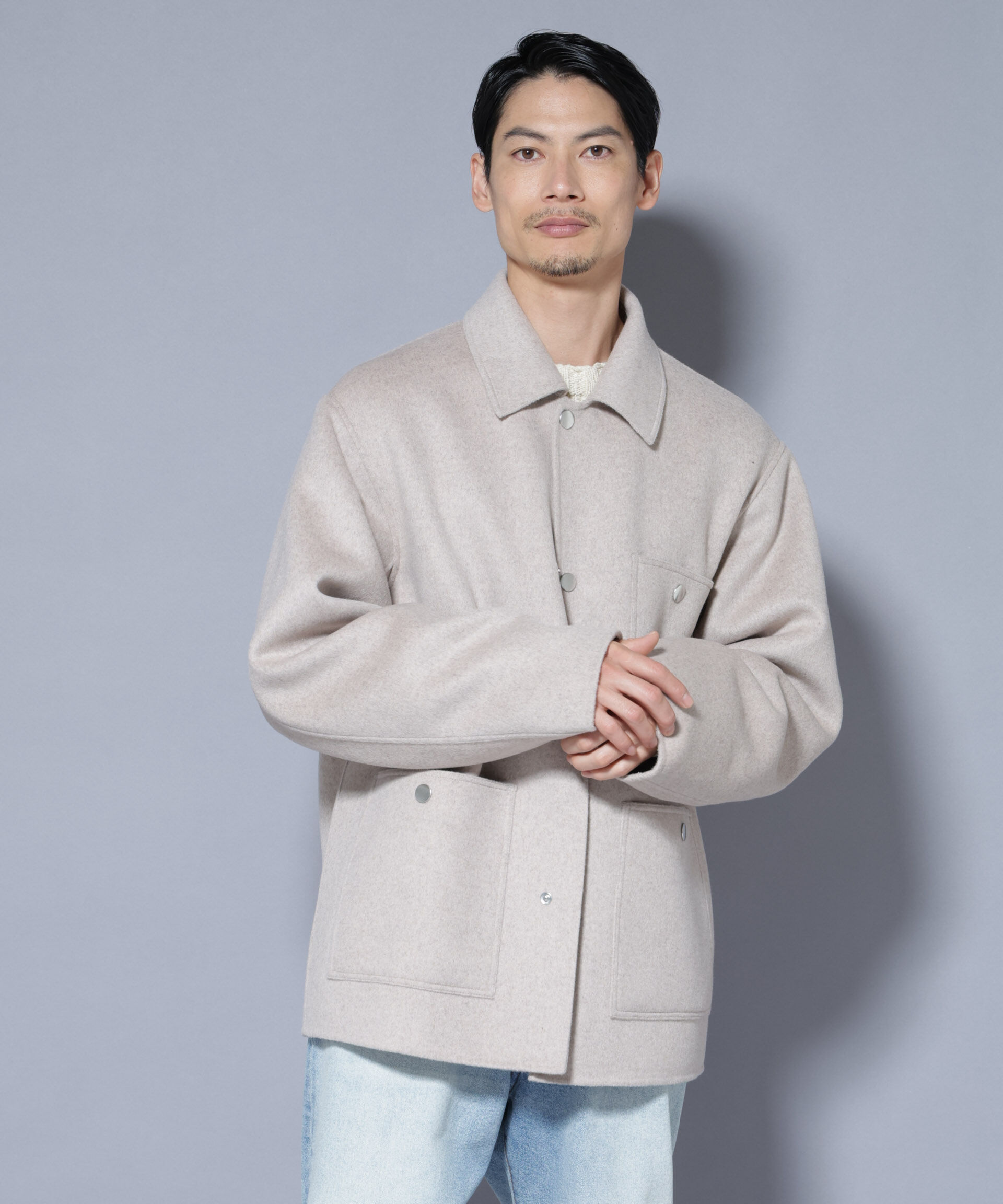 nano･universe「ウールリバーカバーオール」|その他|