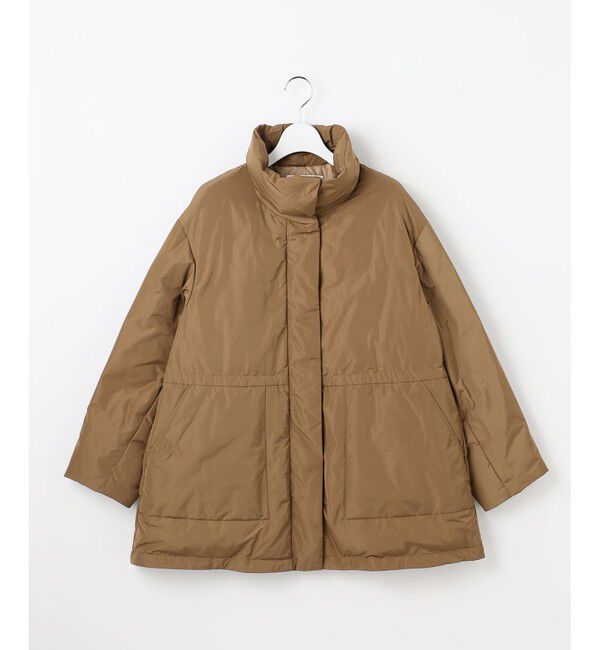 自由区「【カタログ掲載】マイクロタッサーダウンスタンドカラー コート」|ダウン|