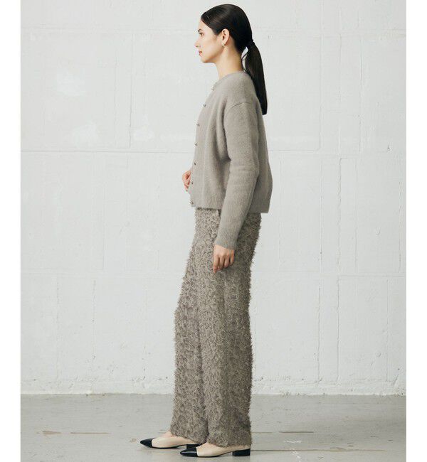 自由区「【SHIHOさん着用】ヘアリーフォックス カーディガン」|カーディガン|