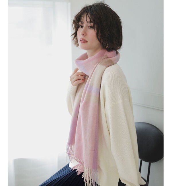 ANY SIS「ウールニュアンス ストール」|マフラー|