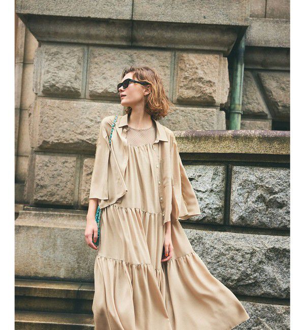 Grace Class「シアーポンチョシャツ」|シャツ・ブラウス|