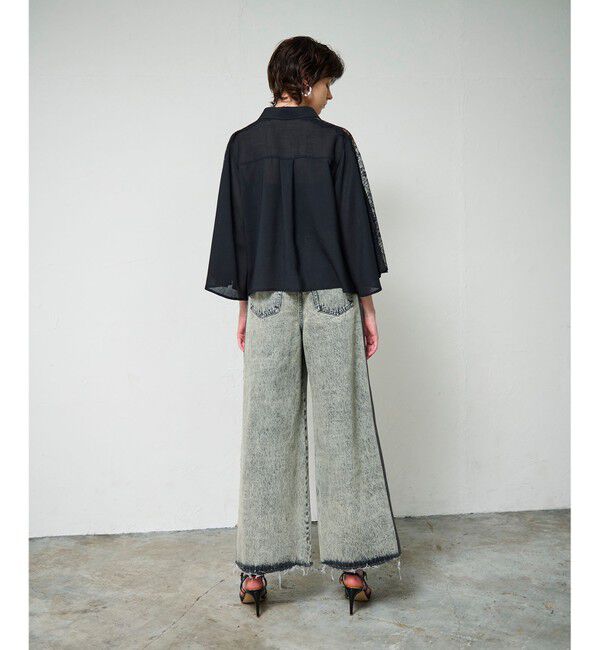 Grace Class「シアーポンチョシャツ」|シャツ・ブラウス|