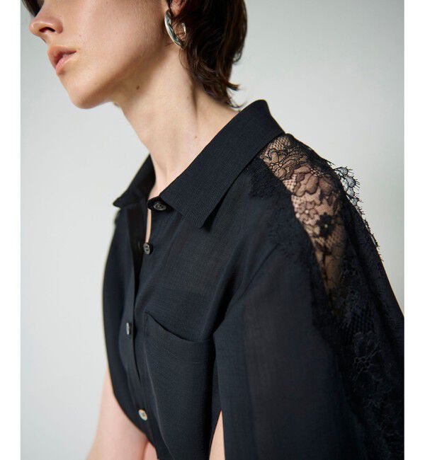 Grace Class「シアーポンチョシャツ」|シャツ・ブラウス|