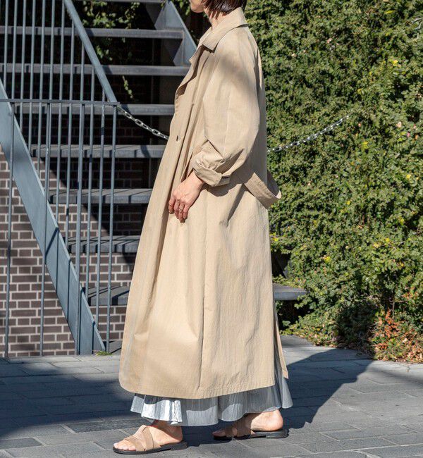 NOLLEY'S「ウォッシャブルLIGHT TRENCH COAT」|トレンチコート|