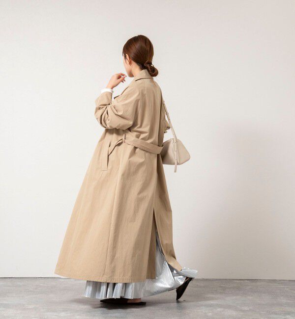 NOLLEY'S「ウォッシャブルLIGHT TRENCH COAT」|トレンチコート|