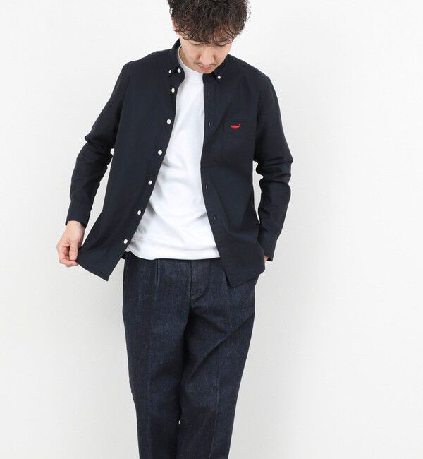 NOLLEY'S goodman「TRADITIONAL OX クジラBD オックス ボタンダウンシャツ 26SS」|シャツ・ブラウス|