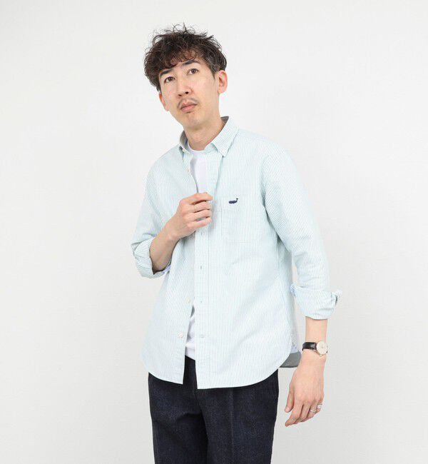 NOLLEY'S goodman「TRADITIONAL OX クジラBD オックス ボタンダウンシャツ 26SS」|シャツ・ブラウス|