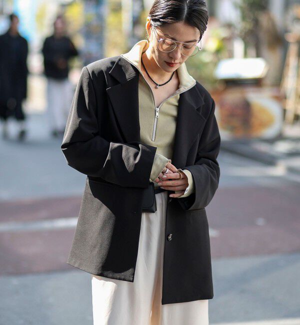 MAQWEL「【MAQWEL/マクウェル】オーバージャケット」|テーラードジャケット|