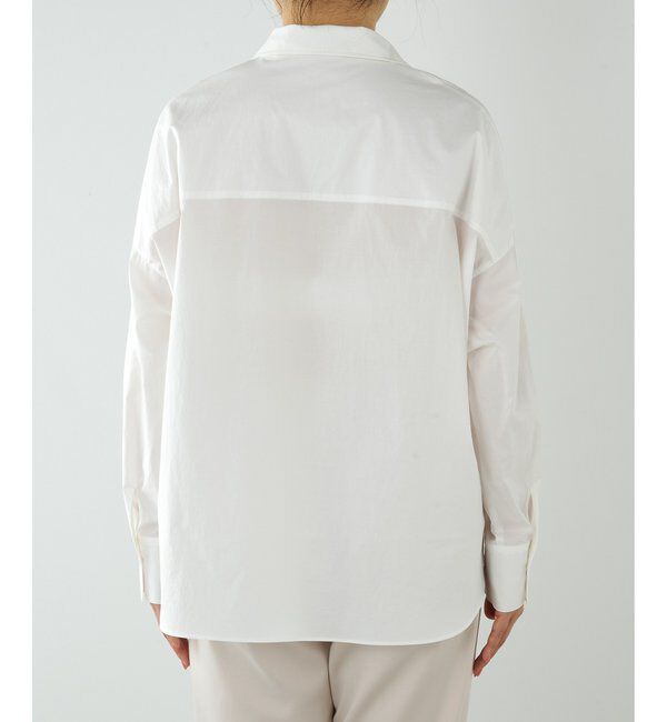 Drawing Numbers「【Drawing Numbers】スキッパーロングスリーブシャツ」|シャツ・ブラウス|