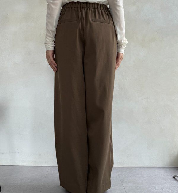  「裏起毛ボンディングパンツ」|チノ|