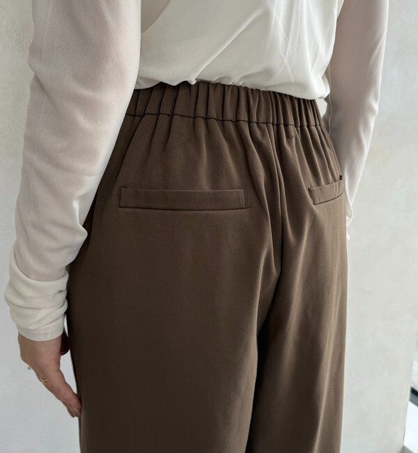  「裏起毛ボンディングパンツ」|チノ|