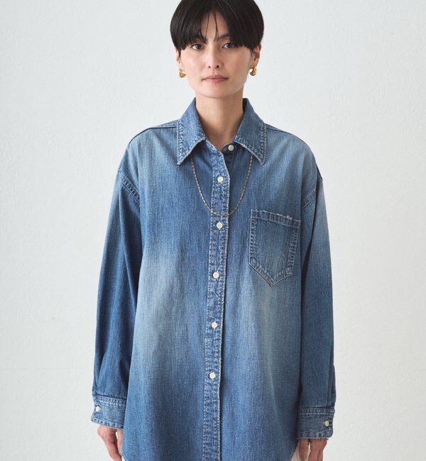  「【JAPAN MADE】BASICデニムシャツ」|シャツ・ブラウス|