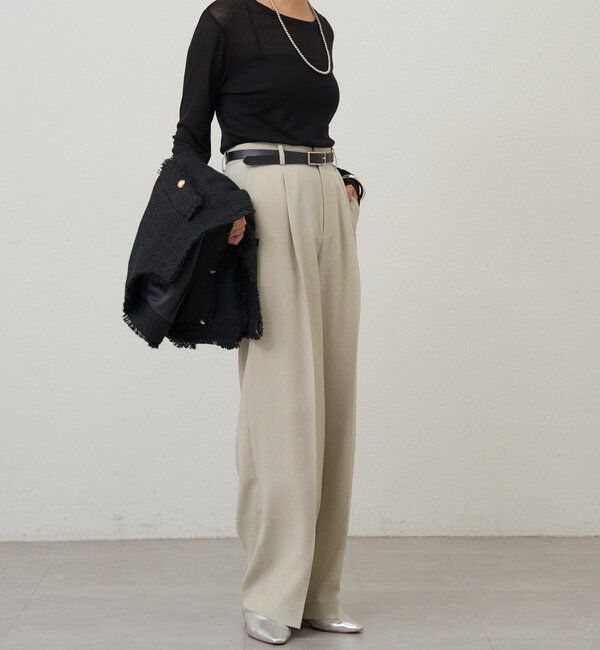  「ベーシックシアーロンTEE」|Tシャツ・カットソー|