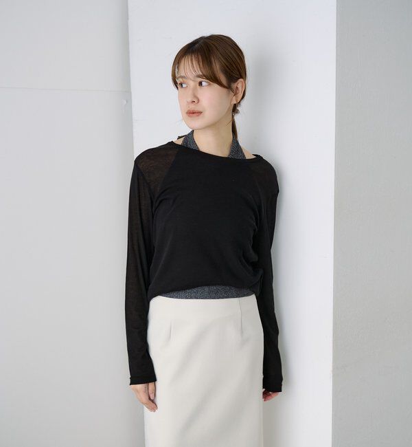  「ベーシックシアーロンTEE」|Tシャツ・カットソー|