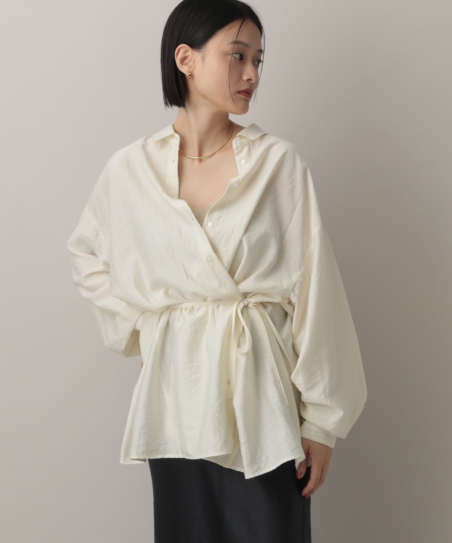 A part by 「カシュクールシャツ」|シャツ・ブラウス|