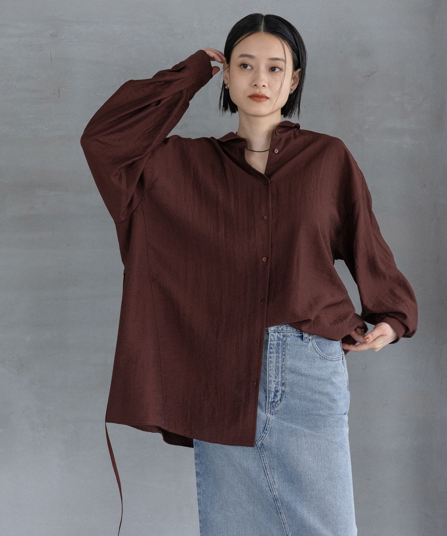 A part by 「カシュクールシャツ」|シャツ・ブラウス|