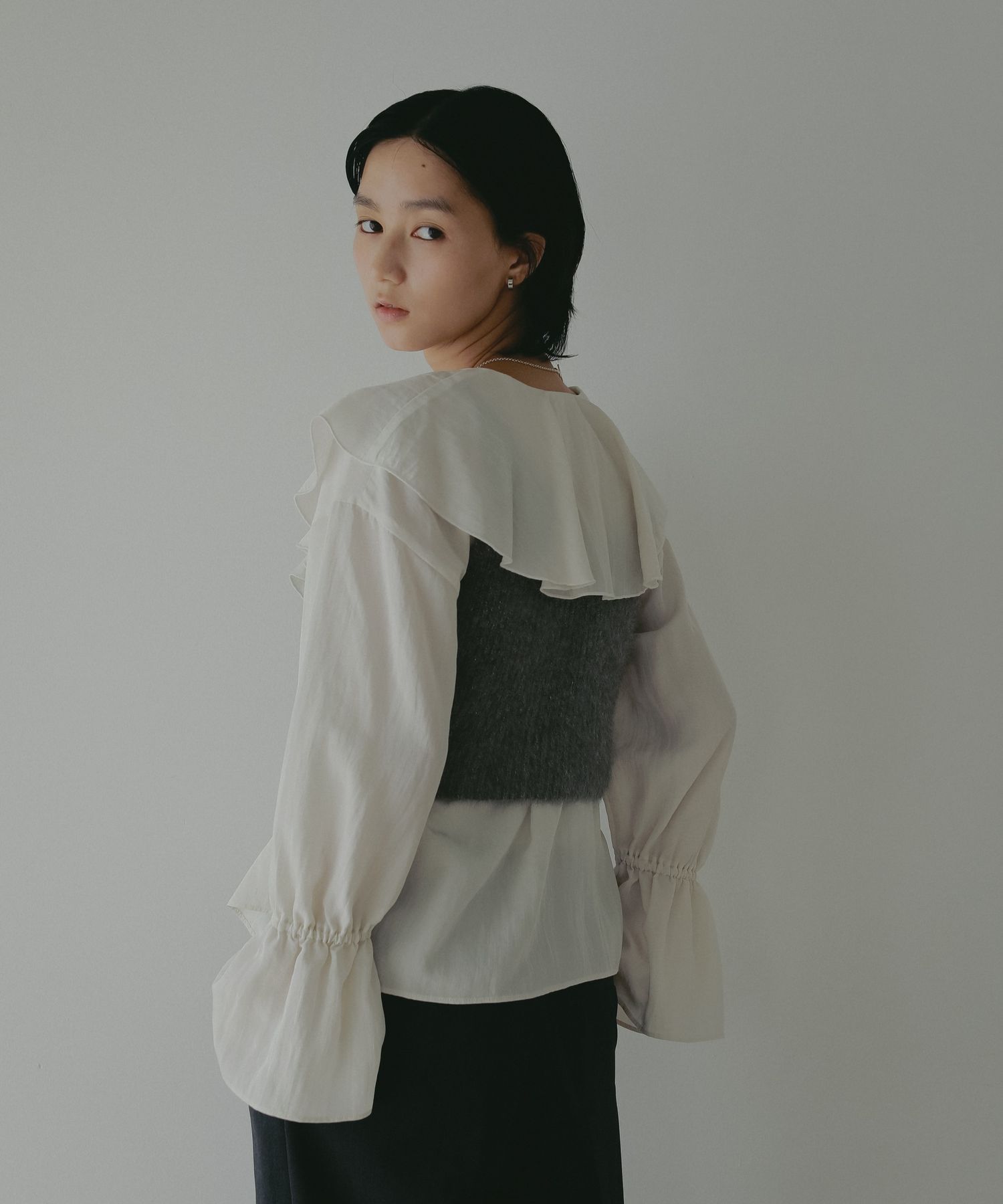A part by 「ラッフルブラウス」|シャツ・ブラウス|