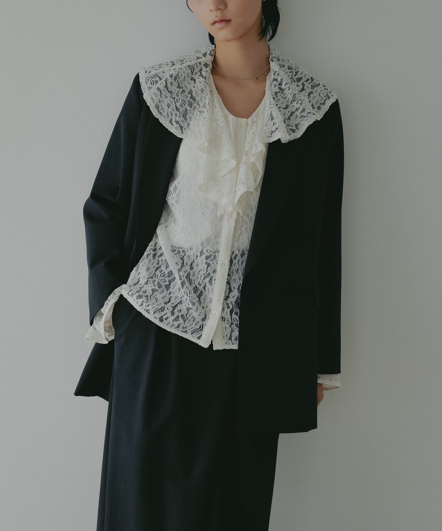 A part by 「ラッフルブラウス」|シャツ・ブラウス|ナチュラル