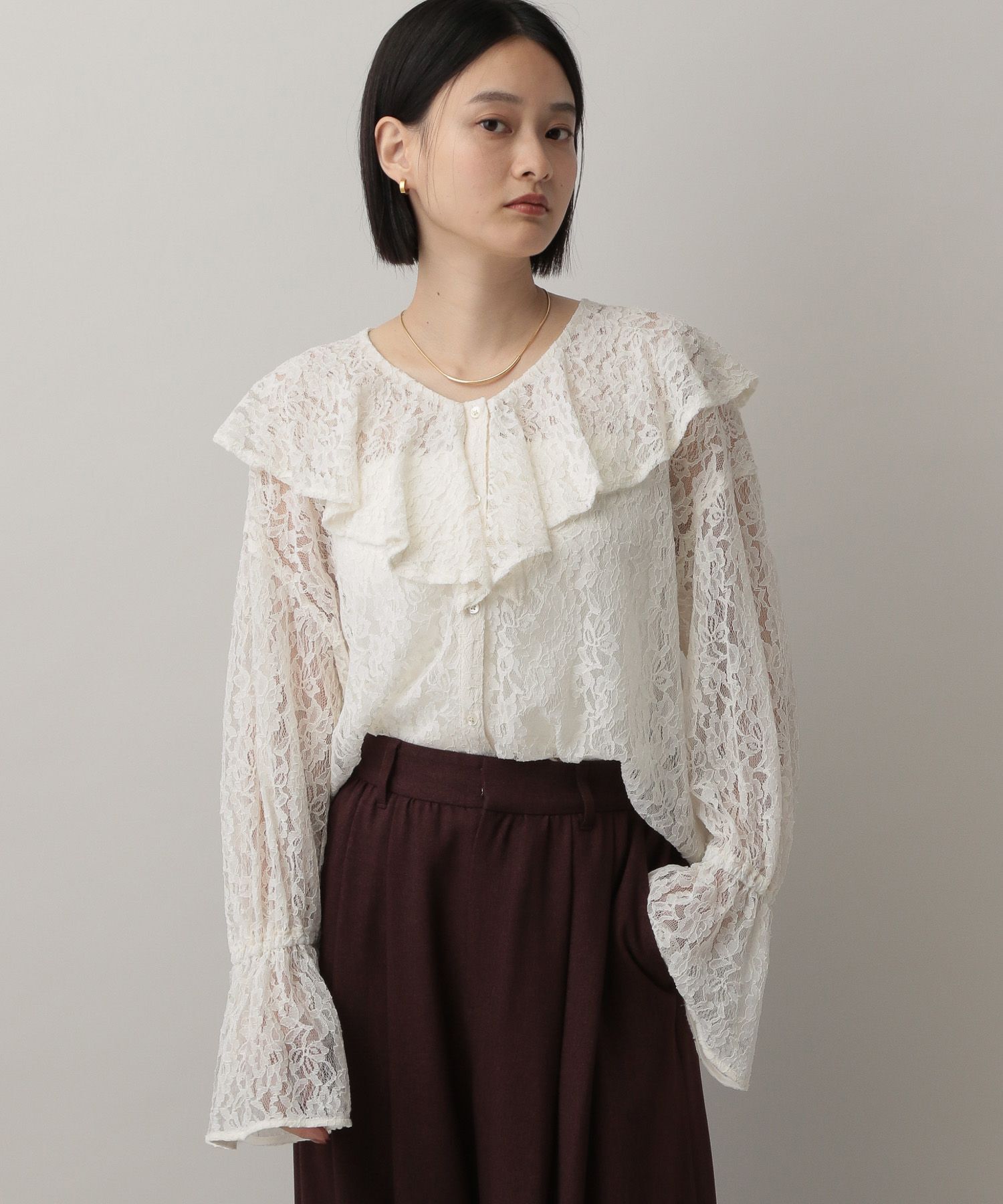 A part by 「ラッフルブラウス」|シャツ・ブラウス|