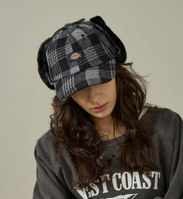 ABAHOUSE「【Dickies / ディッキーズ】EX FAKEFUR TRAPPER HAT」|その他|