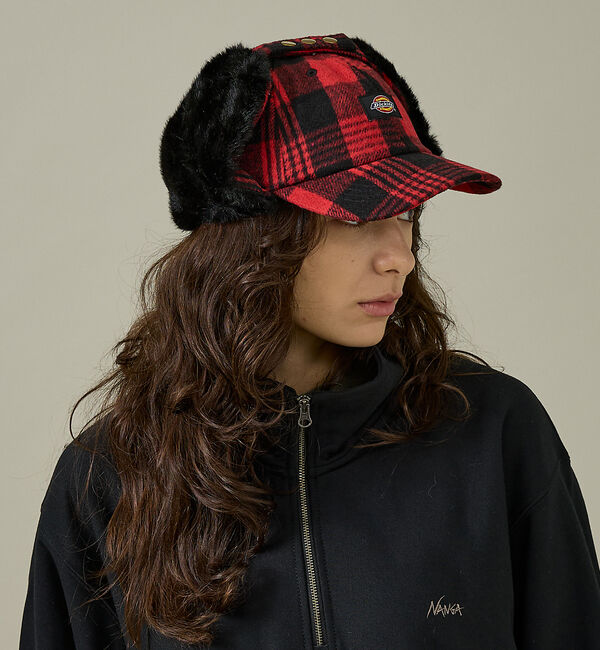ABAHOUSE「【Dickies / ディッキーズ】EX FAKEFUR TRAPPER HAT」|その他|