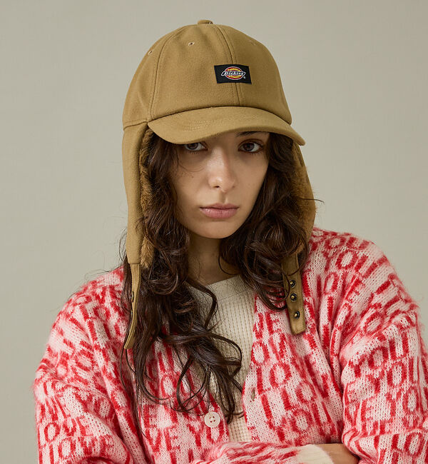 ABAHOUSE「【Dickies / ディッキーズ】EX FAKEFUR TRAPPER HAT」|その他|ベージュ