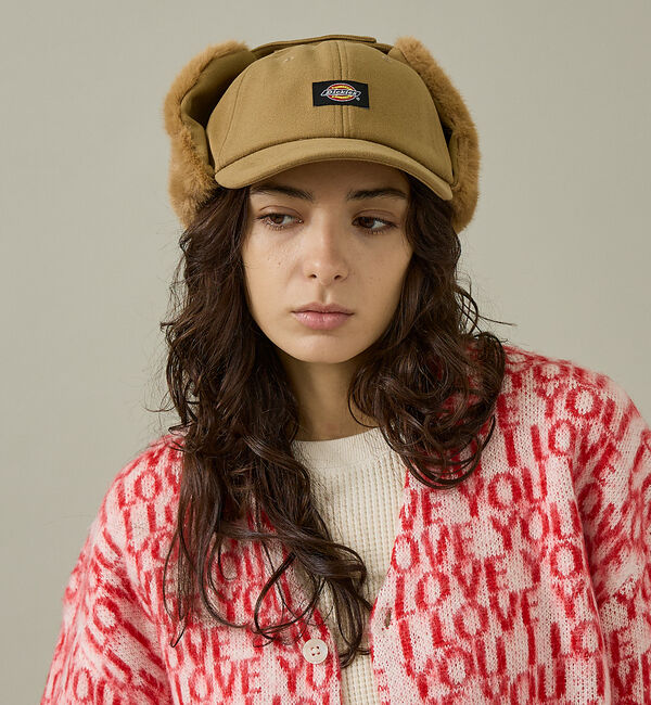 ABAHOUSE「【Dickies / ディッキーズ】EX FAKEFUR TRAPPER HAT」|その他|
