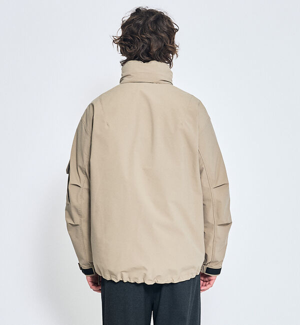 ABAHOUSE「TAIONライナー スタンドカラー　シェルジャケット / ショートブルゾン」|ブルゾン・スタジャン|