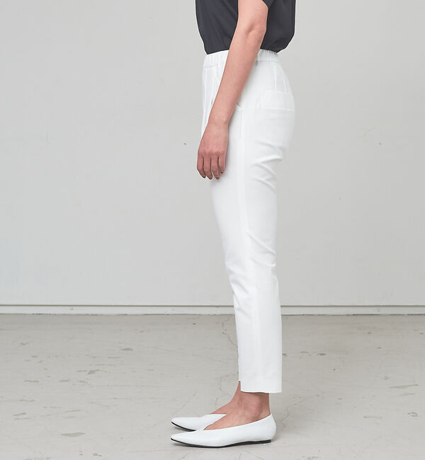 qualite「コットンリネン2WAYストレッチタックパンツ」|その他|