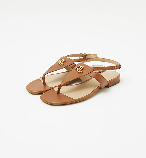 AU BANNISTER「●【LAUREN】EVERLEY-SANDALS-FLAT SANDAL」|サンダル|ブラウン