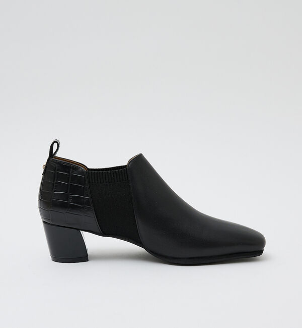 AU BANNISTER「サイドニットブーティー」|ショートブーツ|