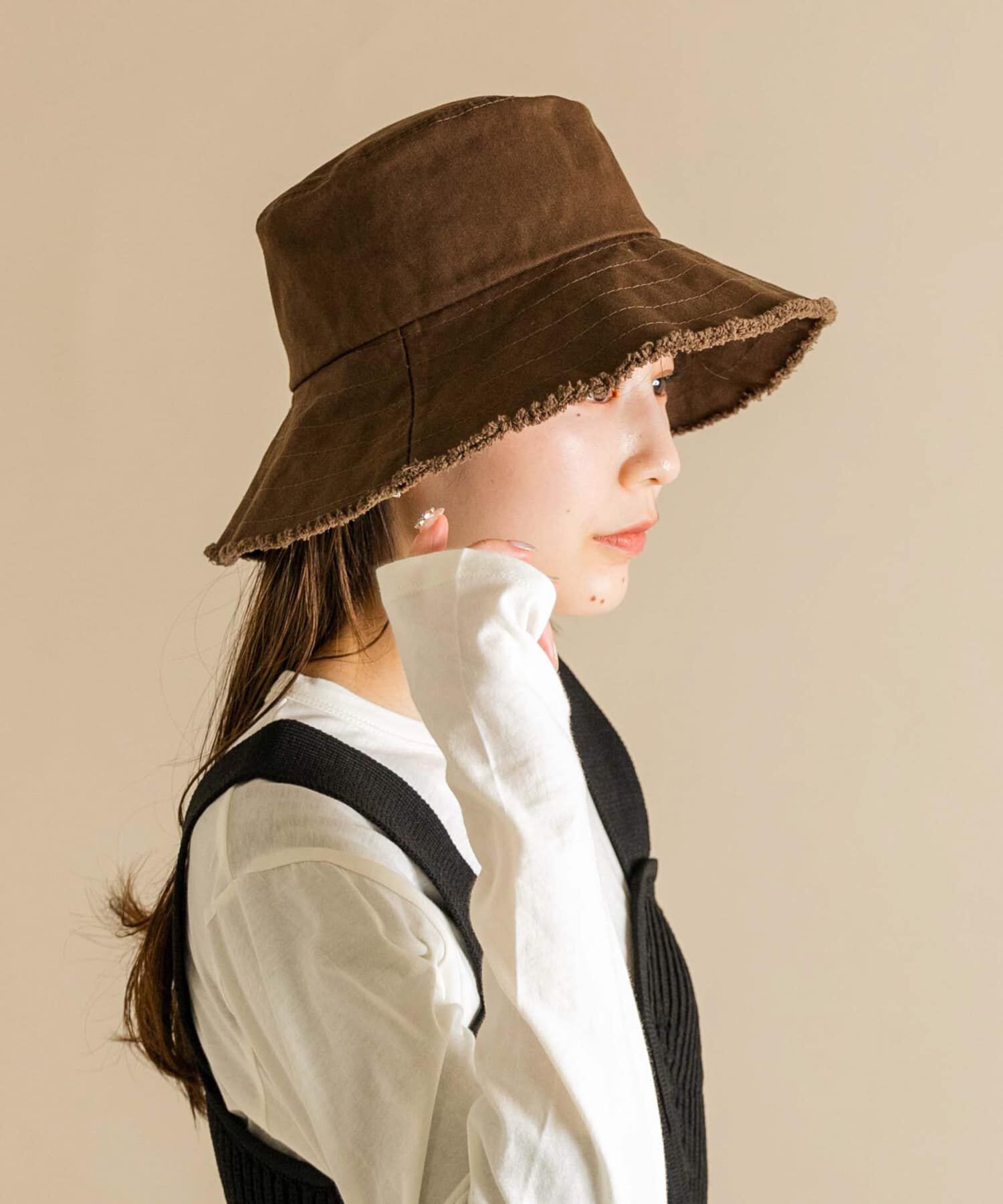 SMELLY「ツイルフリンジバケットハット」|ハット|