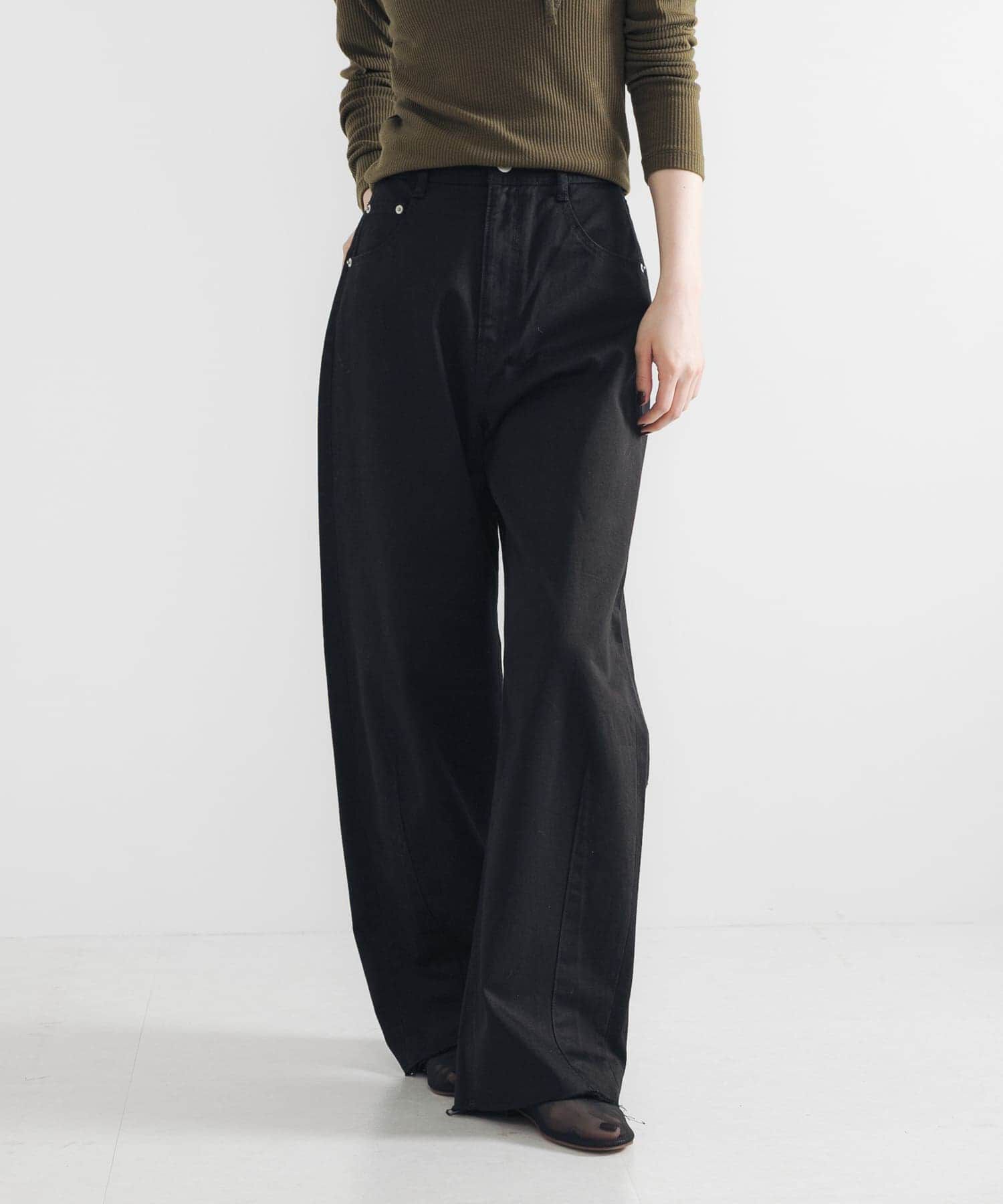 URBAN RESEARCH「コットンサテンカットオフカーブパンツ」|その他|