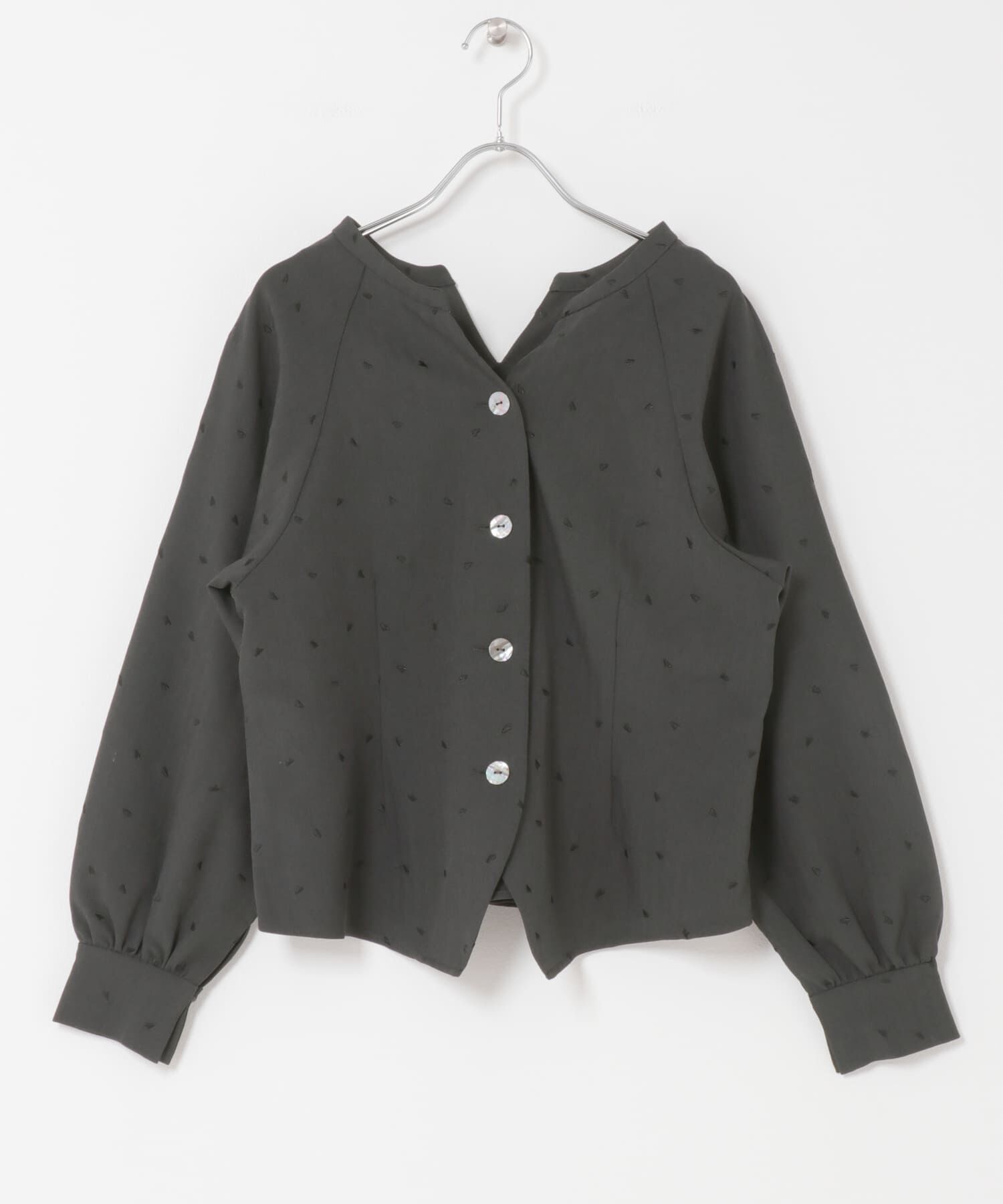 URBAN RESEARCH ROSSO「F by ROSSO　ハート刺繍2WAYブラウス」|シャツ・ブラウス|