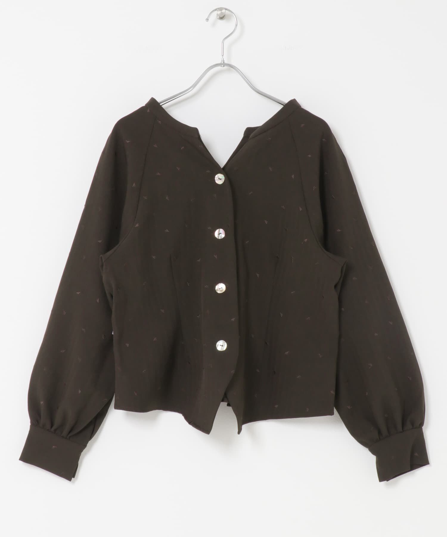 URBAN RESEARCH ROSSO「F by ROSSO　ハート刺繍2WAYブラウス」|シャツ・ブラウス|