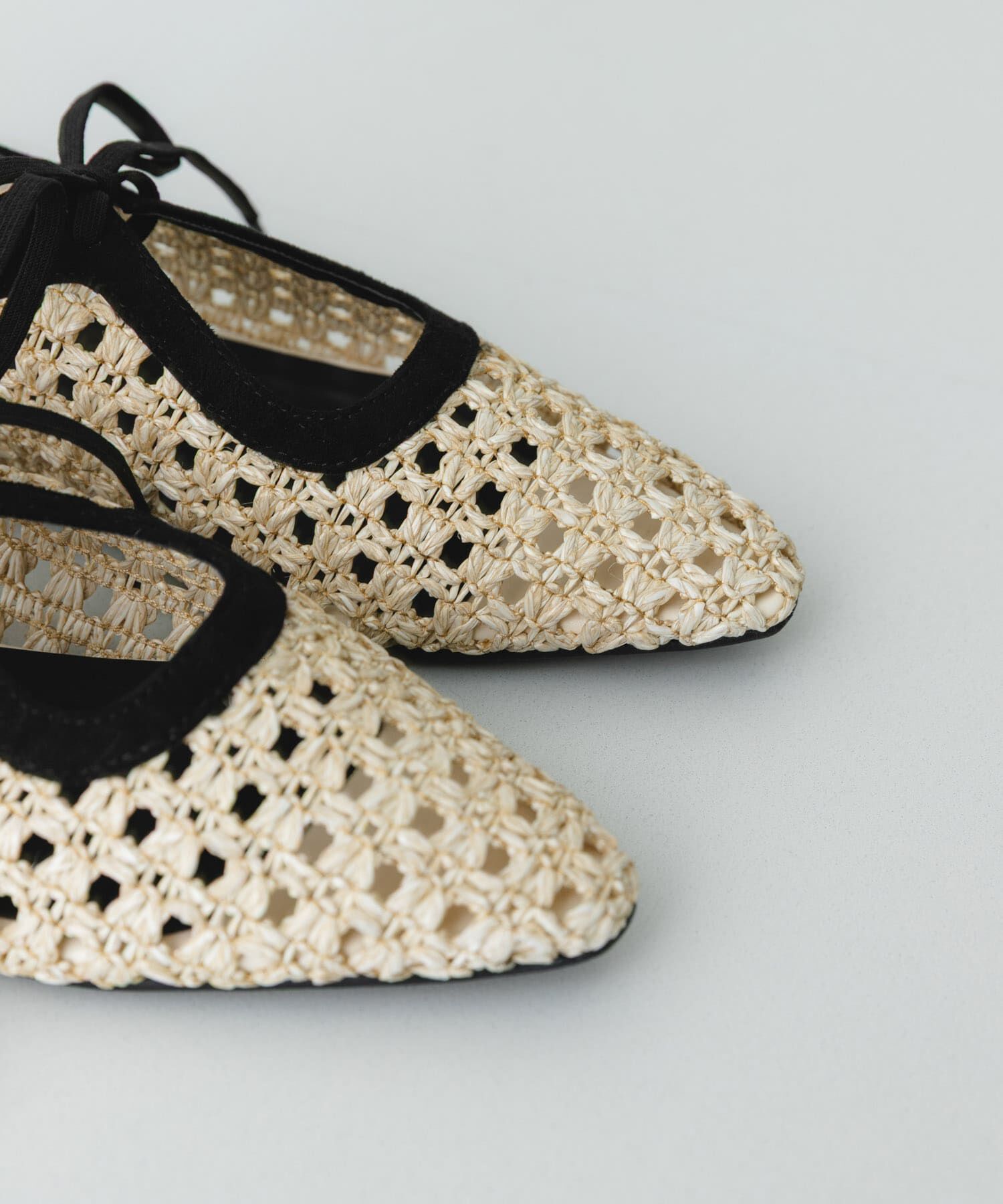 RODE SKO「『MADE IN JAPAN』1センチパナマリボンパンプス」|パンプス|