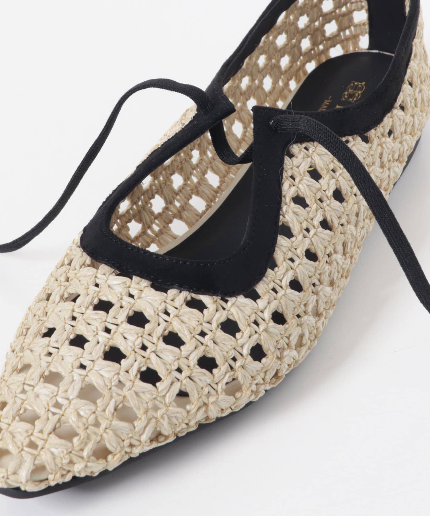 RODE SKO「『MADE IN JAPAN』1センチパナマリボンパンプス」|パンプス|