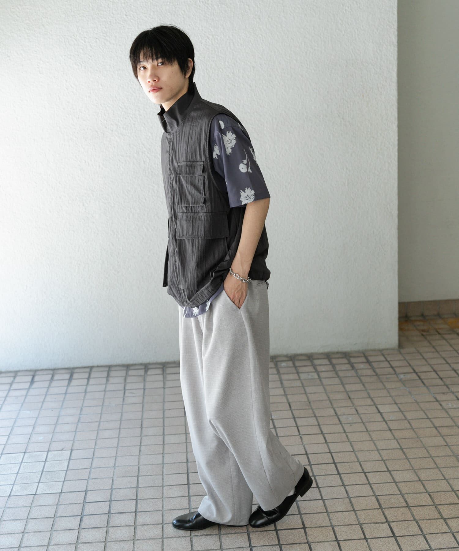 SENSE OF PLACE by URBAN RESEARCH「メランジタックワイドパンツ」|その他|