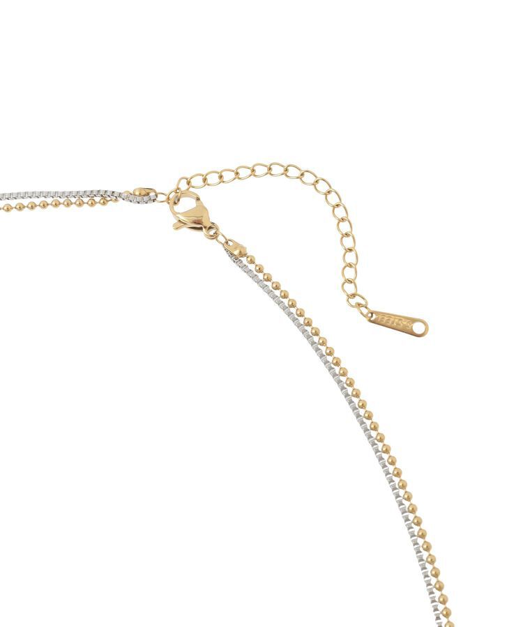 AMERICAN HOLIC「【ステンレス】2ラインネックレス」|ネックレス|