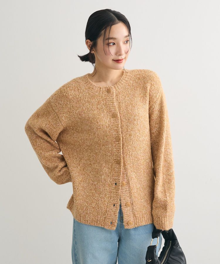 Green Parks「2WAYメランジMIXニットプルオーバー」|ニット・セーター|